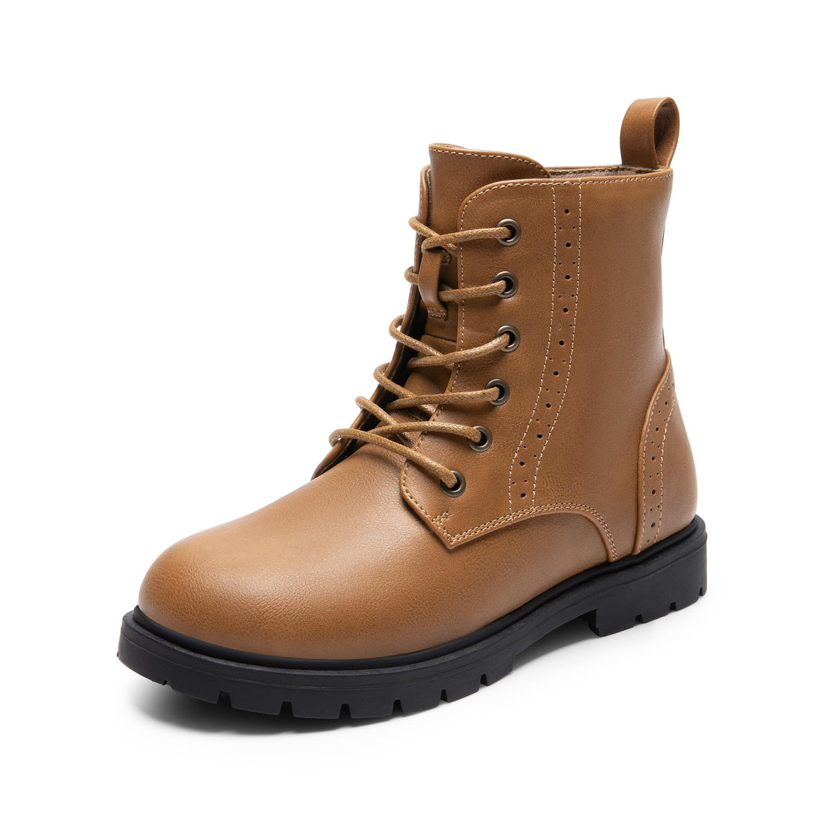 DREAM PAIRS Girls Ankle Combat Boots Boys Kid Shoes