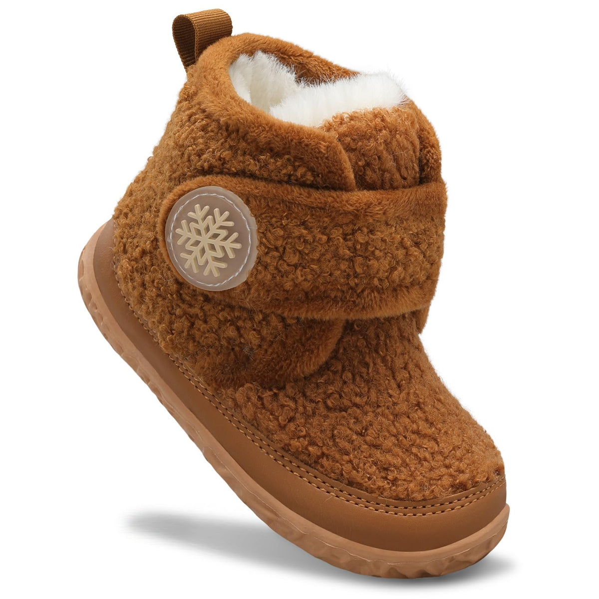 Scurtain Toddler Slippers Girl Boy House Shoes Baby Fuzzy Winter Boots
