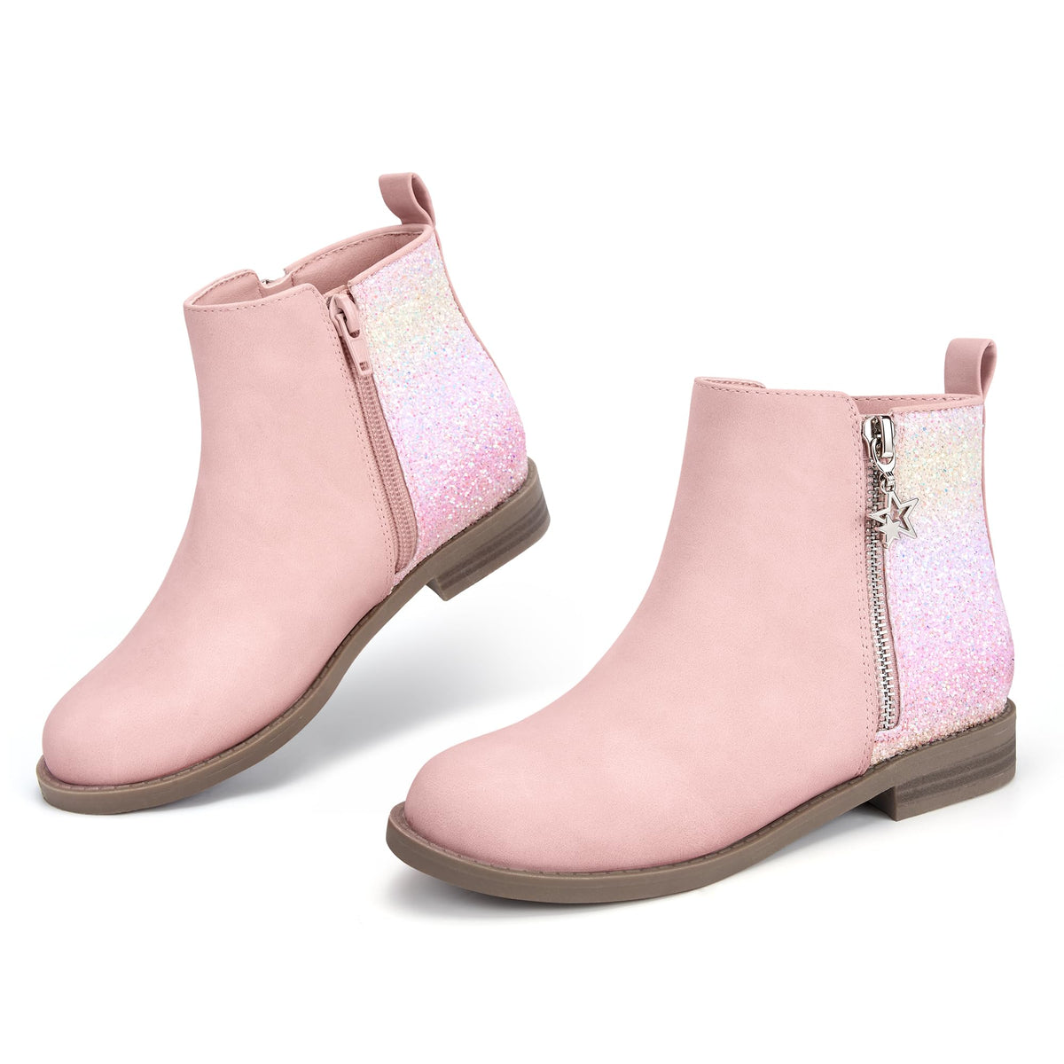 Stelle Girls Ankle Boots Glitter Fall Shoes