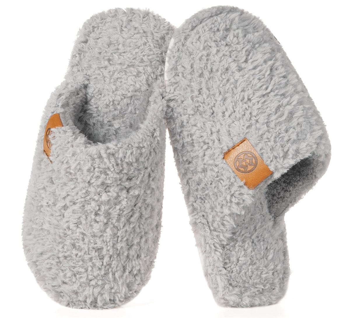 Dokela Fuzzy Kids Slippers Girls Boys Cozy House Slippers