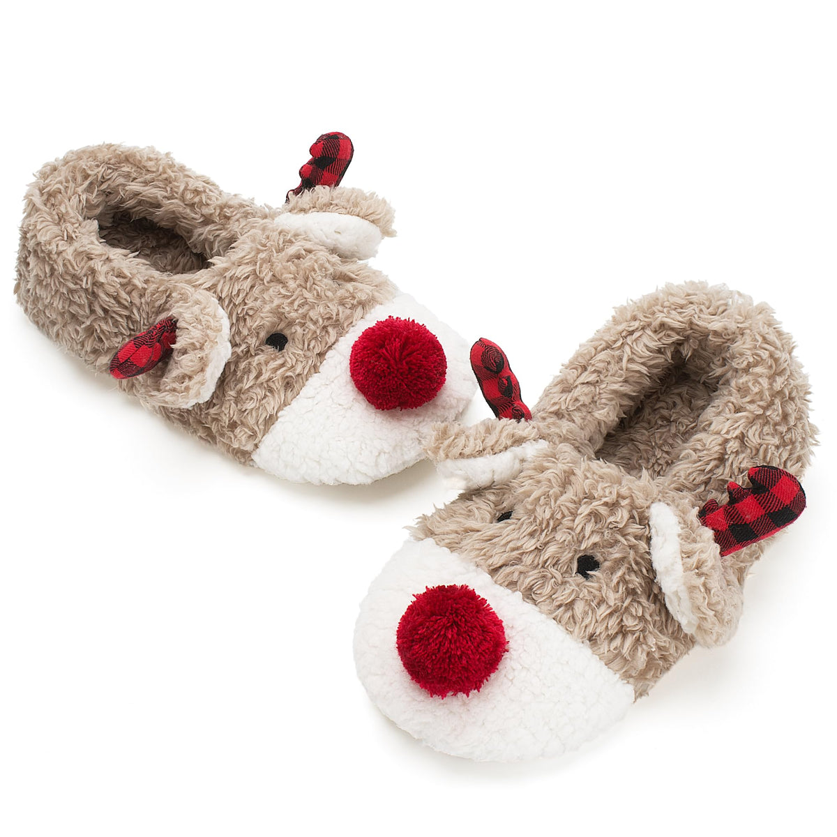 Cozylook Cute Animal Slippers for Women and Kids Fuzzy Non Slip Soft Sole