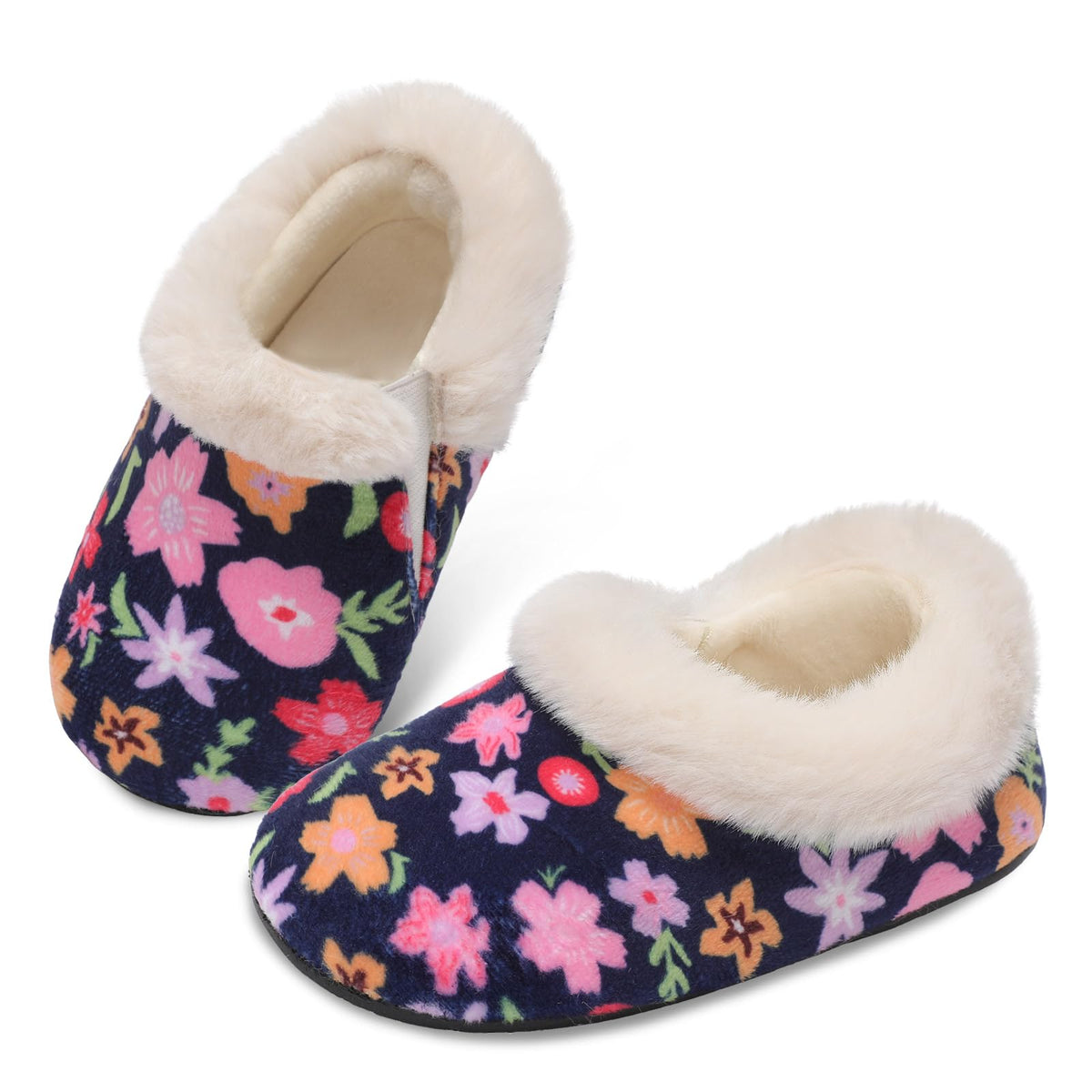 Centipede Demon Toddler Slippers for Boys Girls Slip on Kids Baby Toddlers House Shoes Lightweight Barefoot Furry Sock Shoes Indoor Outdoor Warm Walking Shoes
