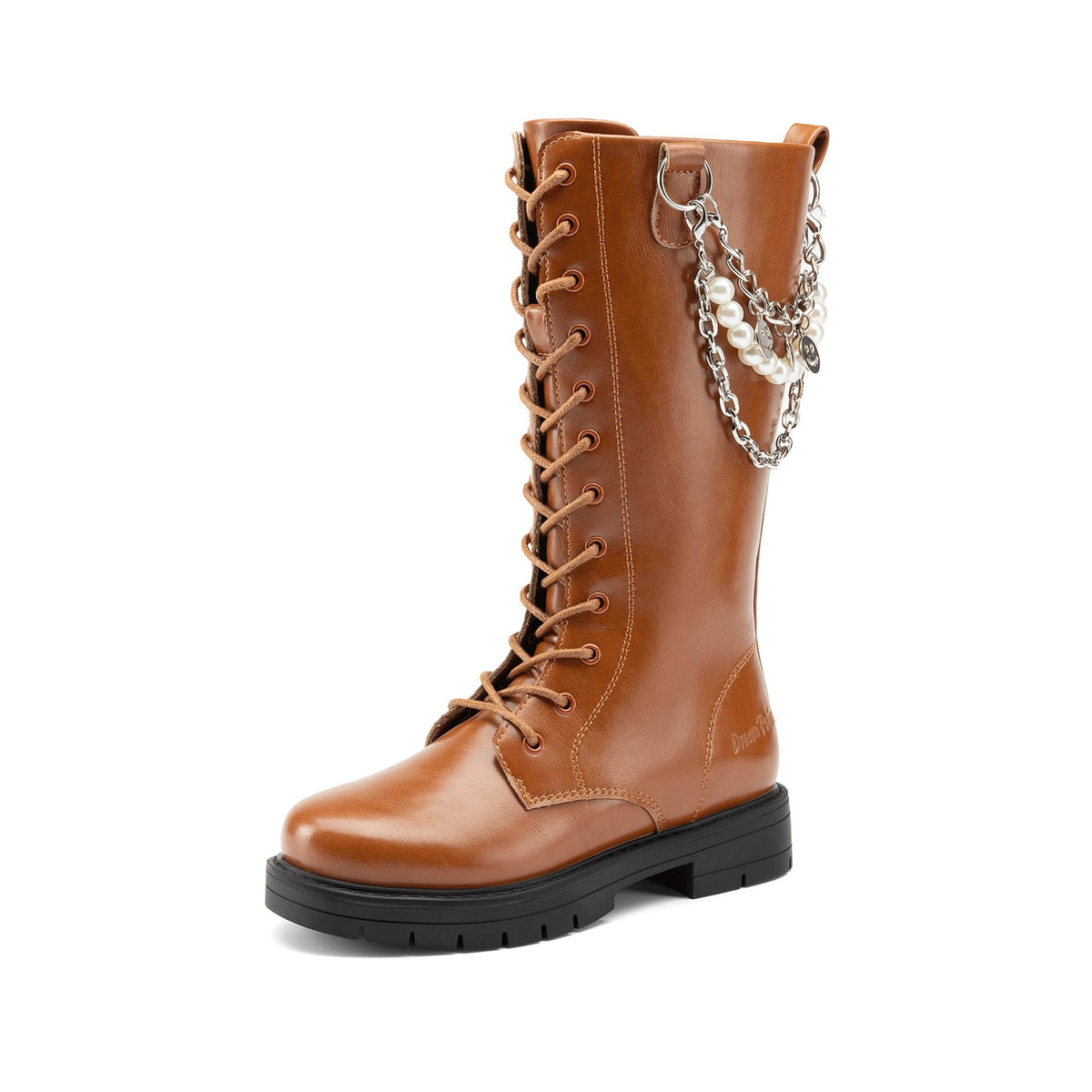 DREAM PAIRS Girls Riding Knee High Boots
