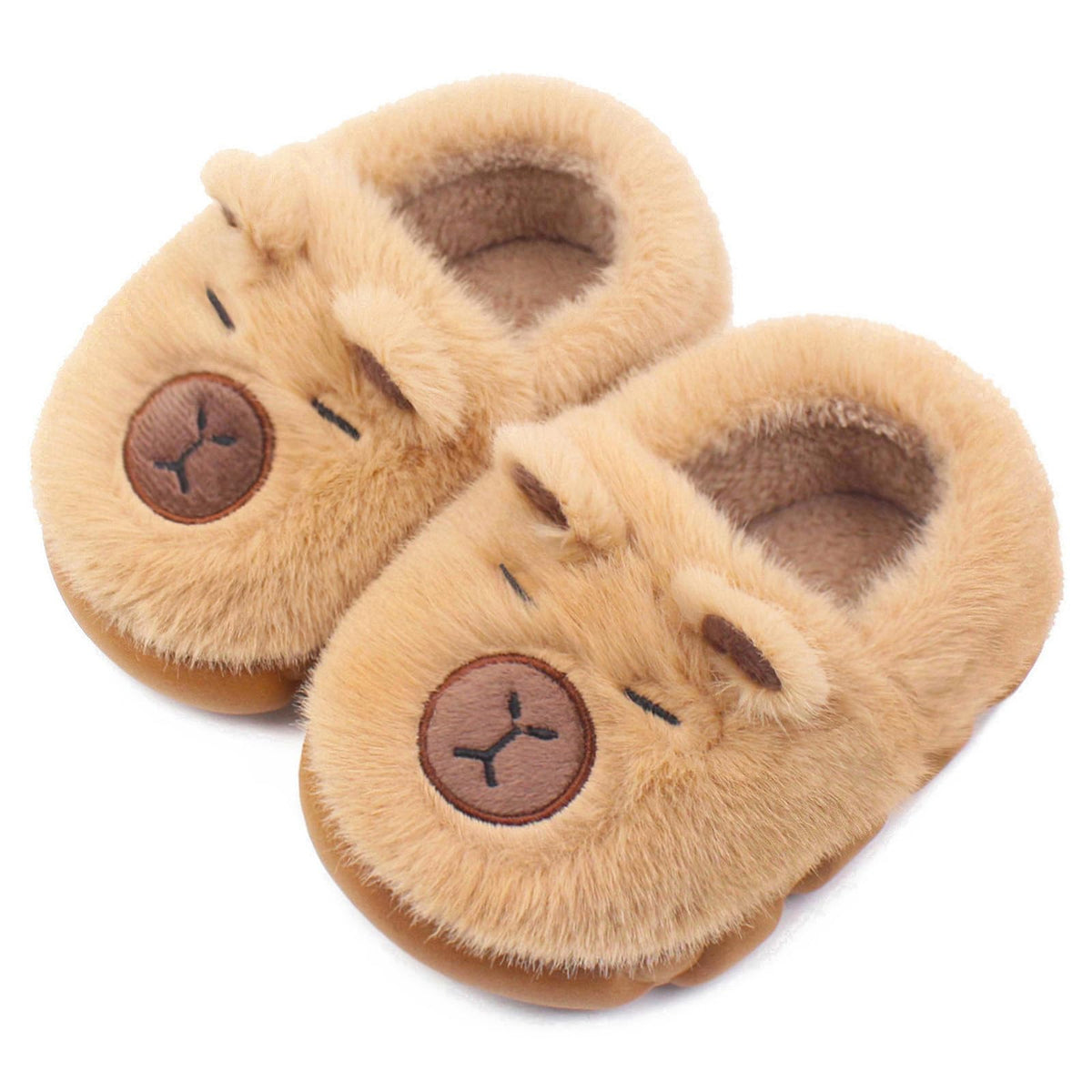 Kids Slippers Girls Boys House Shoes Plush Animal Capybara Slippers Toddler
