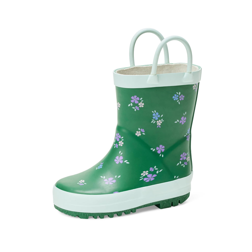 Amazon Essentials x Sofia Grainge Unisex Toddlers' Waterproof Rubber Rain Boots for Boys and Girls