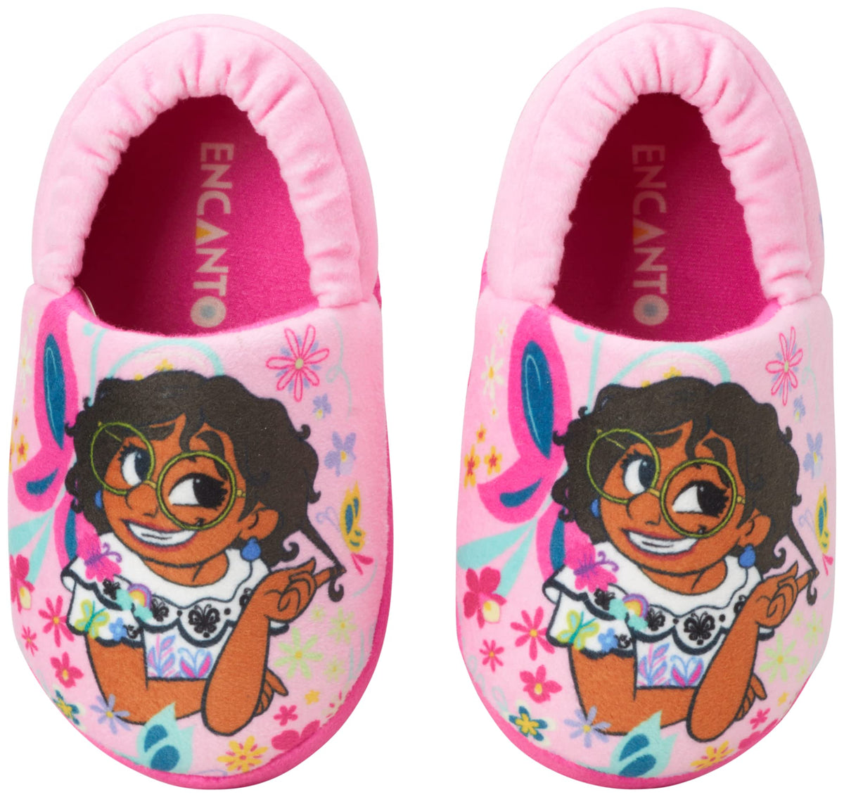 Disney Princess Encanto Little Mermaid Slippers for Girls Kids House Shoes