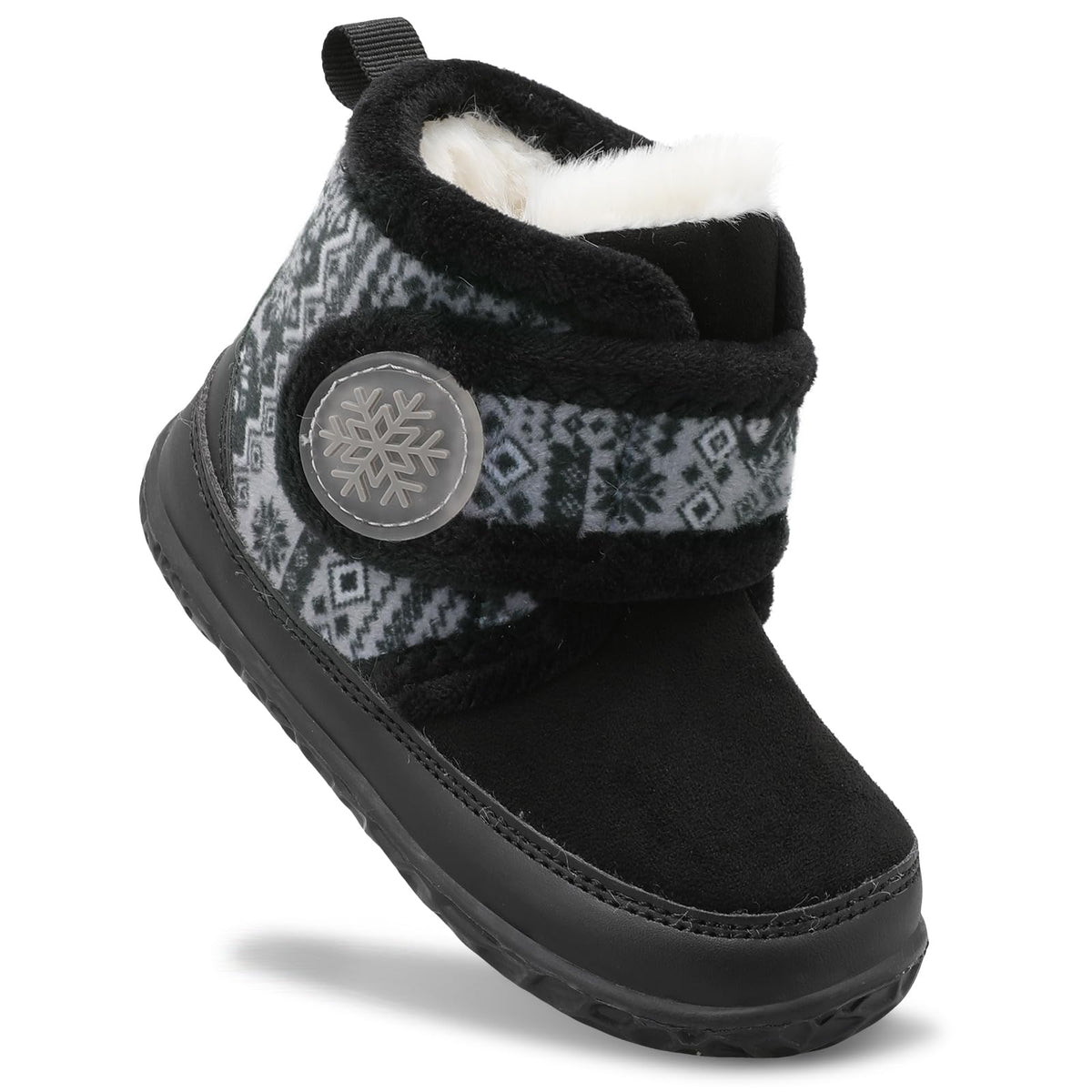 Scurtain Toddler Slippers Girl Boy House Shoes Baby Fuzzy Winter Boots