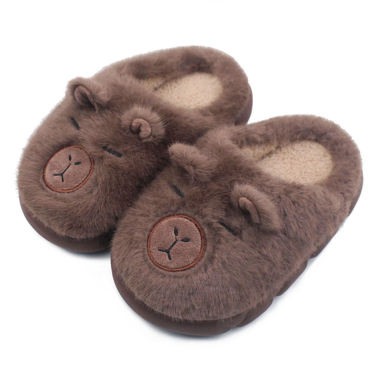 Kids Slippers Girls Boys House Shoes Plush Animal Capybara Slippers Toddler