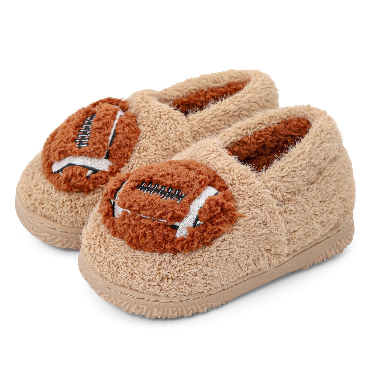ESTAMICO Girls Boys Plush Warm Slippers