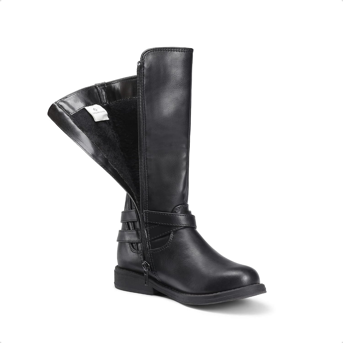 DREAM PAIRS Girls Knee High Riding Boots