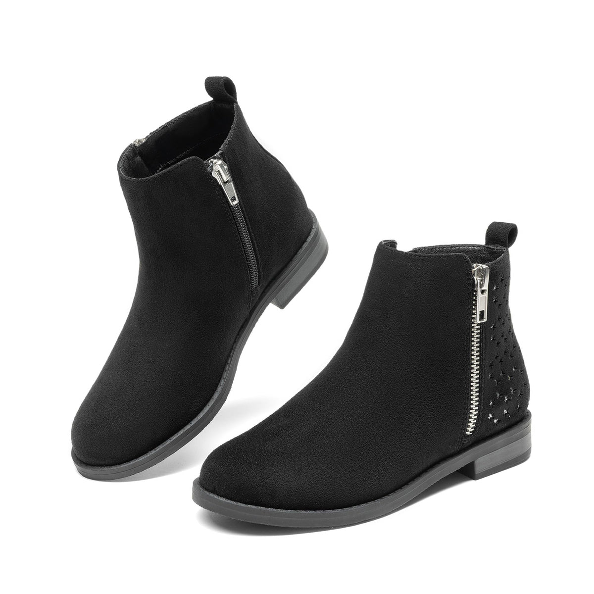 DREAM PAIRS Girls Ankle Boots Chelsea Booties