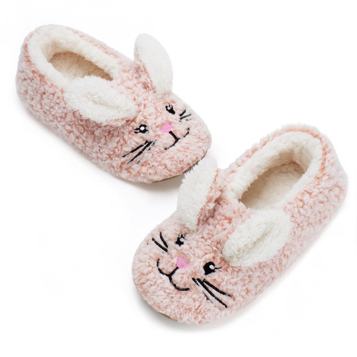 Cozylook Cute Animal Slippers for Women and Kids Fuzzy Non Slip Soft Sole