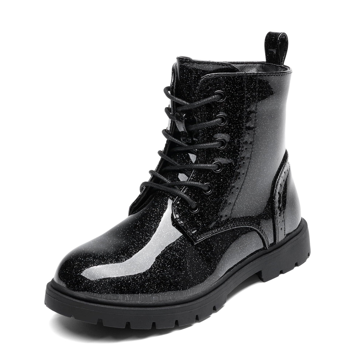 DREAM PAIRS Girls Ankle Combat Boots Boys Kid Shoes