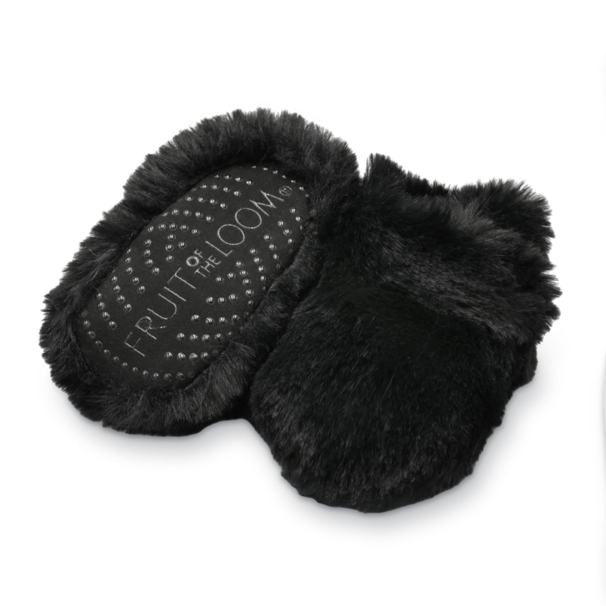 Fruit of the Loom Cozy Thermal Wrap Booties with Non-slip Grips for Baby Girls, Boys, Unisex -