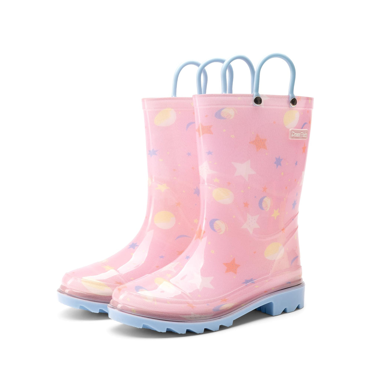 DREAM PAIRS Kids Waterproof Rain Boots