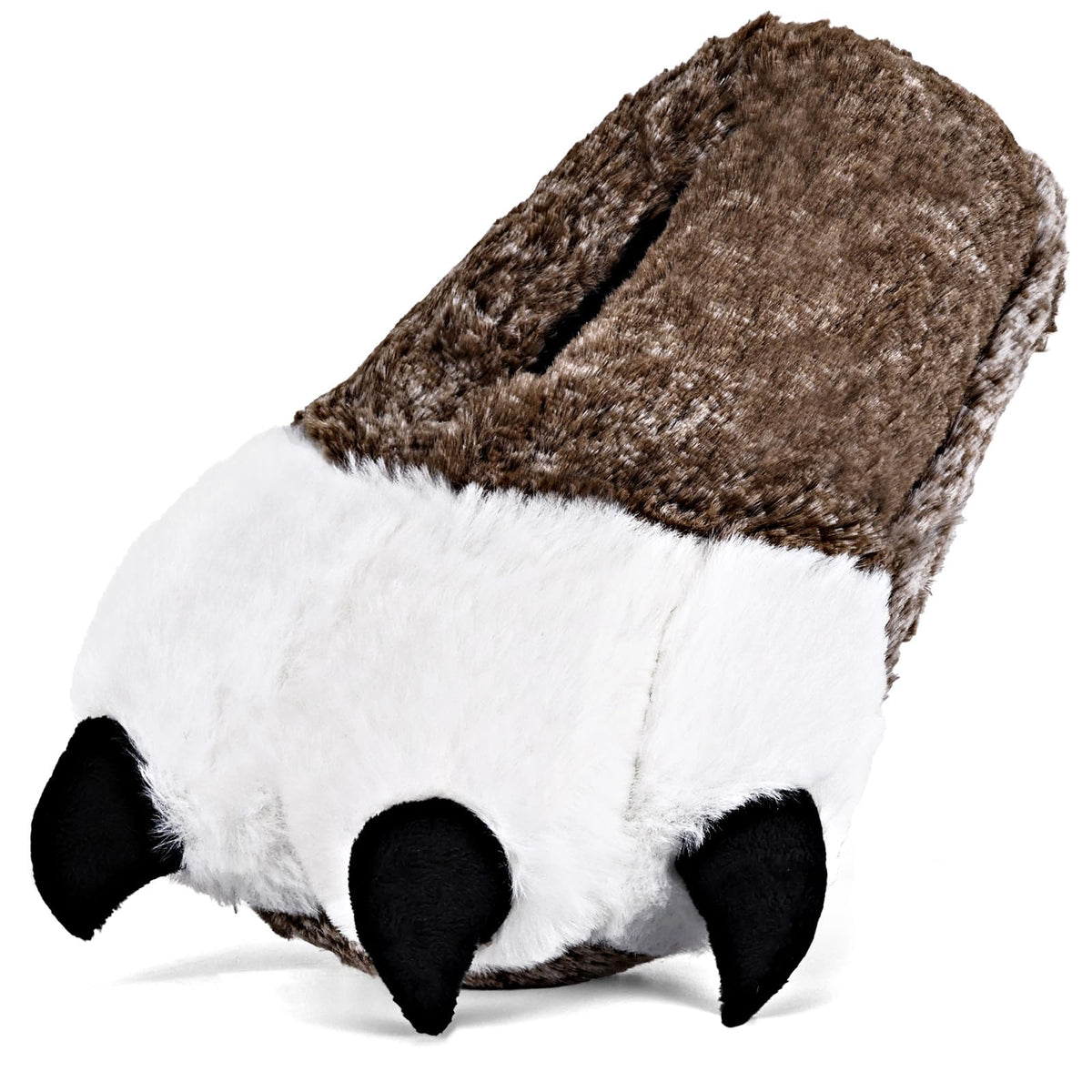 WateLves Boys Girls Full Wrapped Slippers Kids Plush Animal Paw Slippers