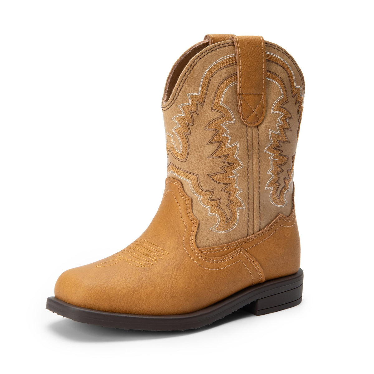 DREAM PAIRS Toddler Boys Girl Cowboy Cowgirl Boots