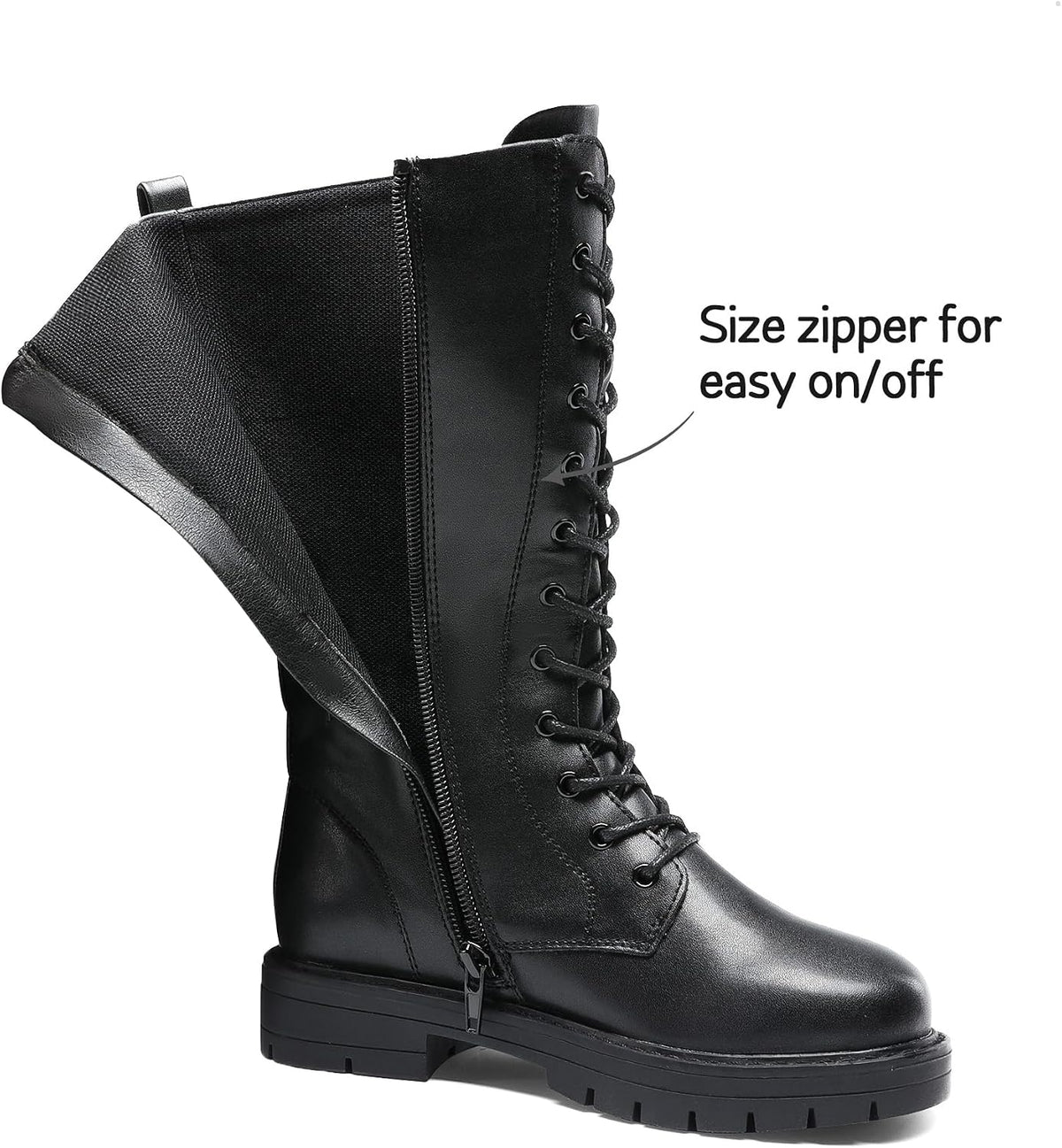 DREAM PAIRS Girls Riding Knee High Boots