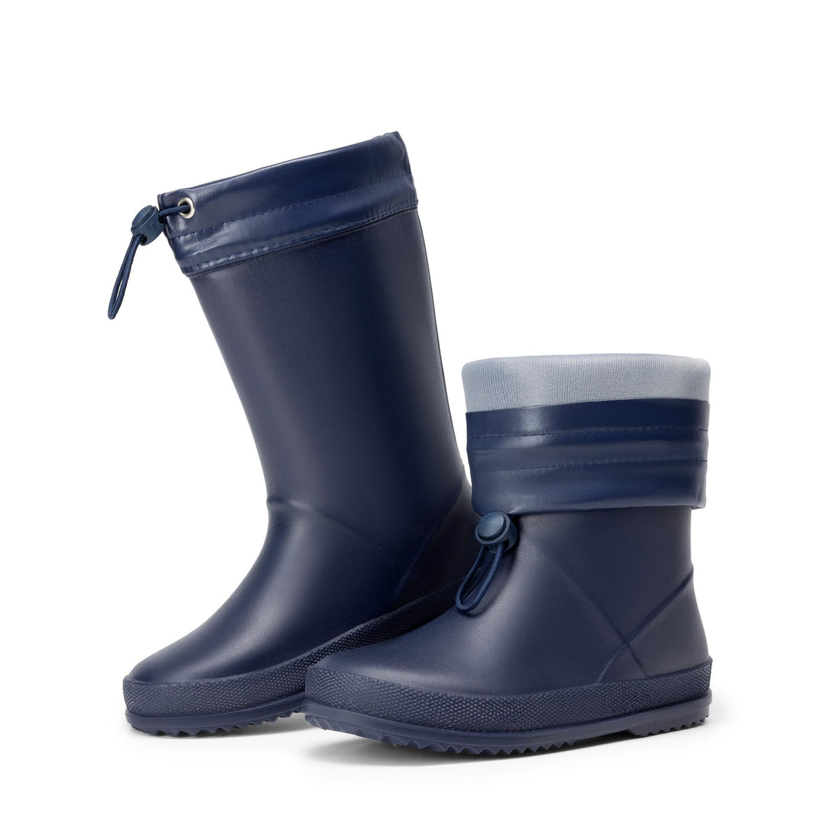 DREAM PAIRS Kids Waterproof Drawstring Rain Boots