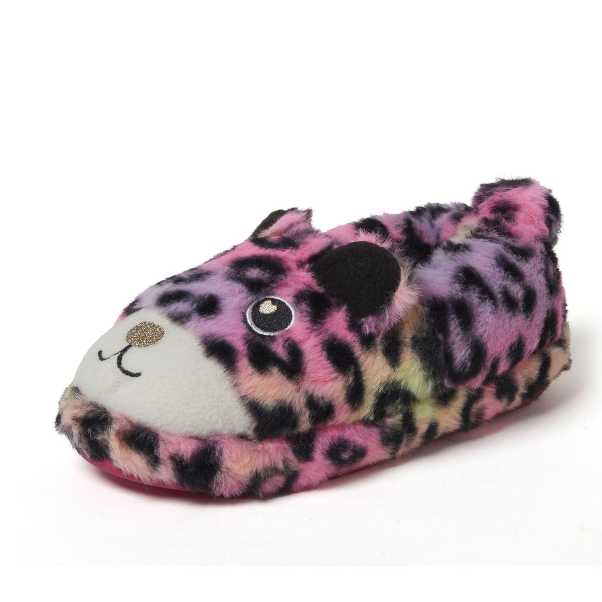 Dearfoams Kids' Kids' Toddlers Whimsical Animal Critter Washable Slipper