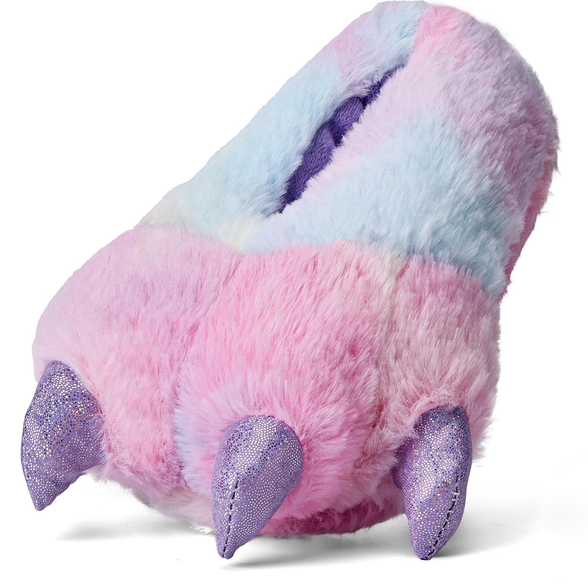 WateLves Boys Girls Full Wrapped Slippers Kids Plush Animal Paw Slippers