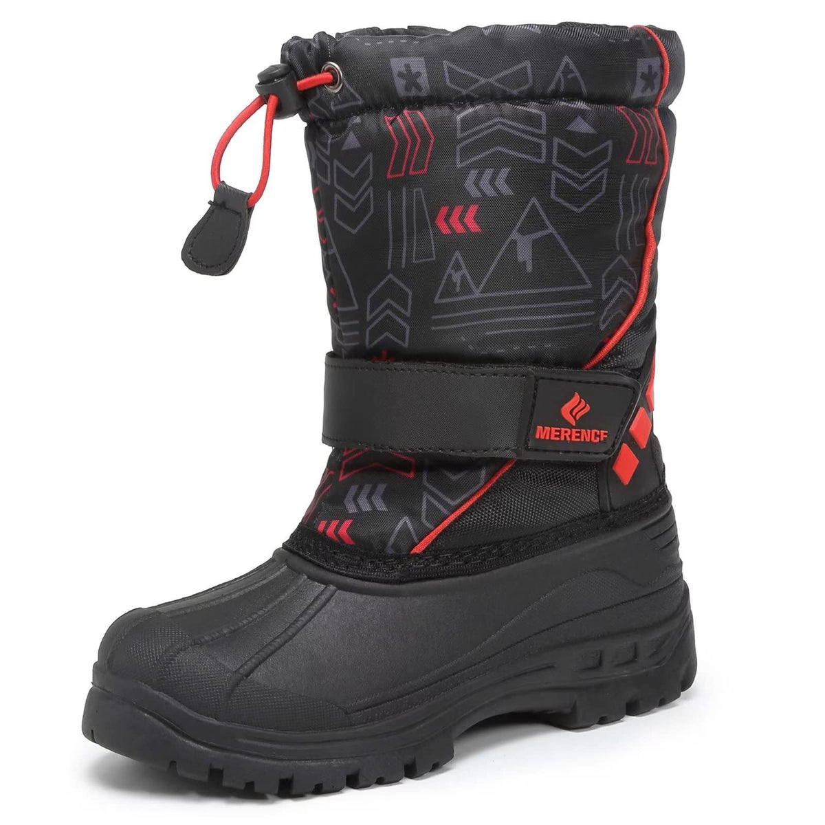 CIOR Kids Waterproof Winter Snow Boots,Warm Fur Lined