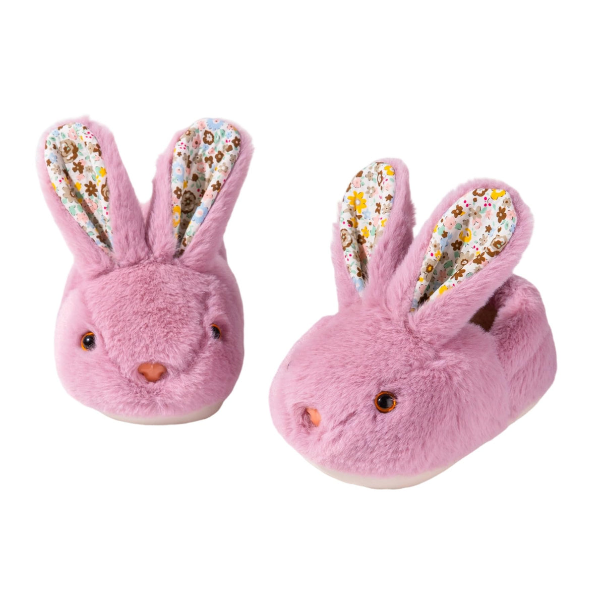 Toddler Bunny Slippers for Girls Boys Plush House Shoes Little Kid/Big Kid