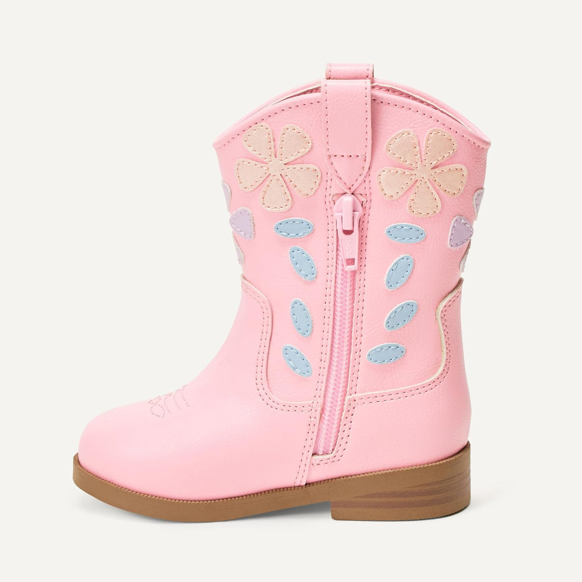 Amazon Essentials x Sofia Grainge Girls and Toddlers' Cowboy Cowgirl Western Boots