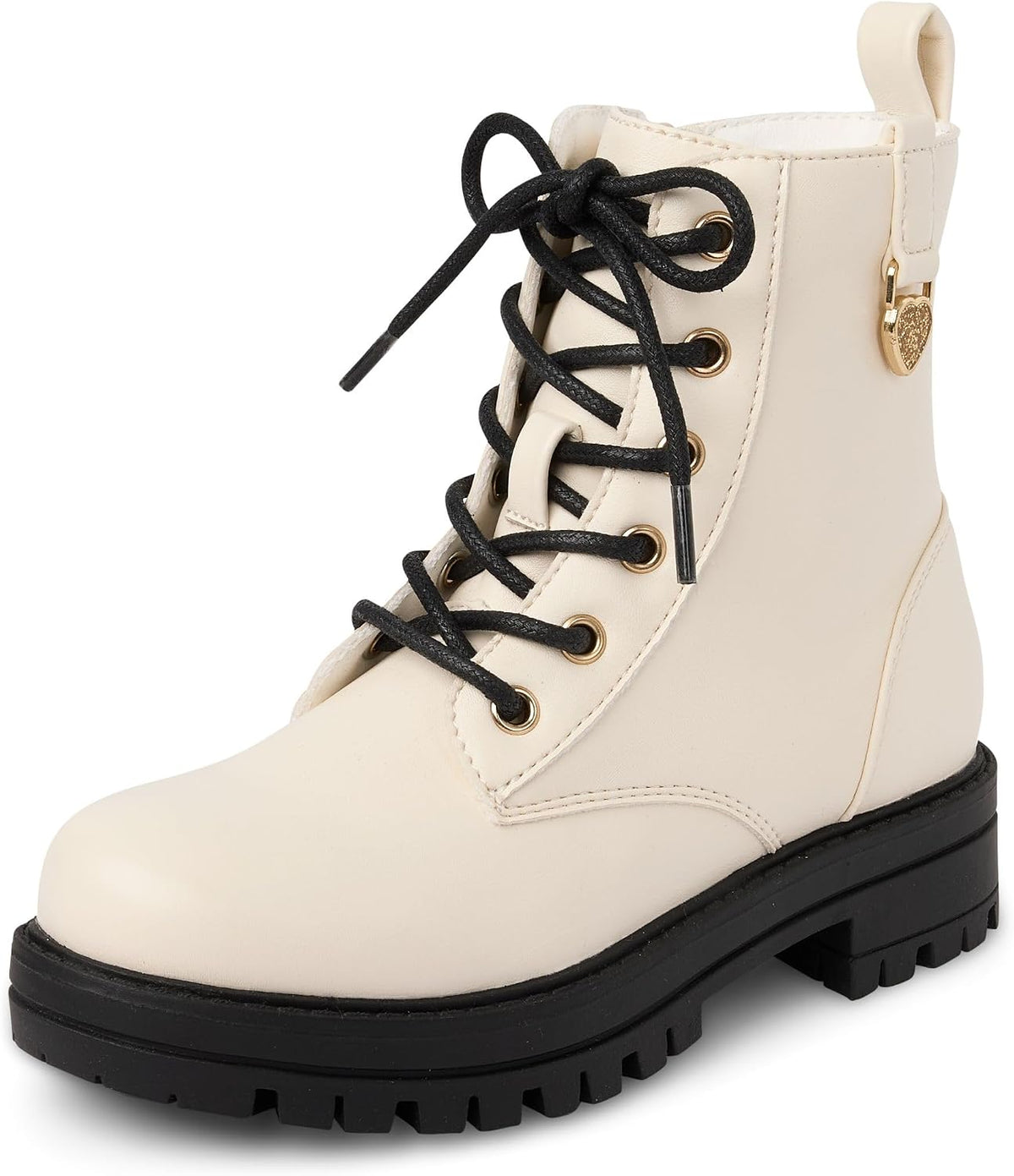 The Children's Place Girls' Girls Lace Up Combat Boots