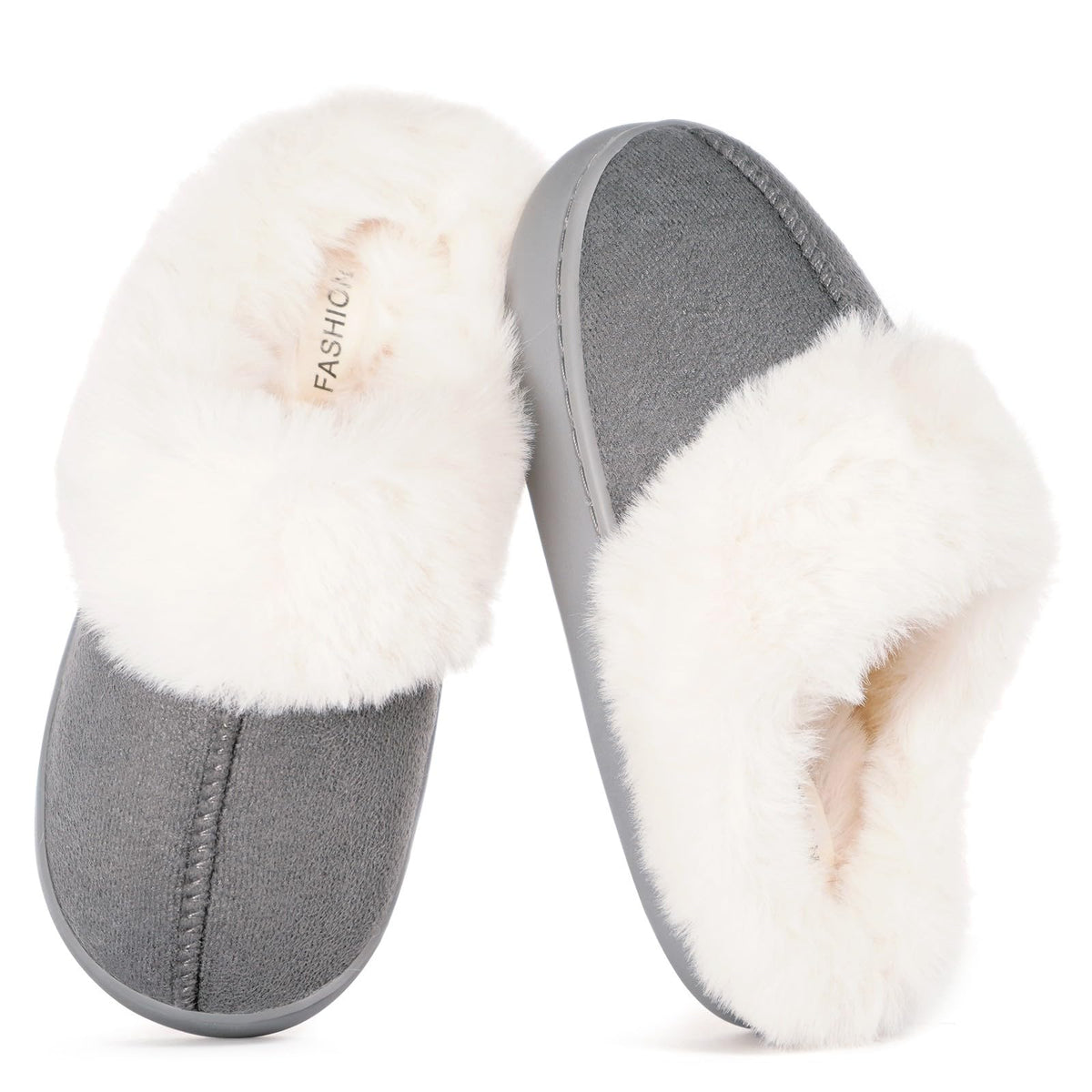 Dokela Kids Slippers Girls Boys Fuzzy Slippers House Shoes