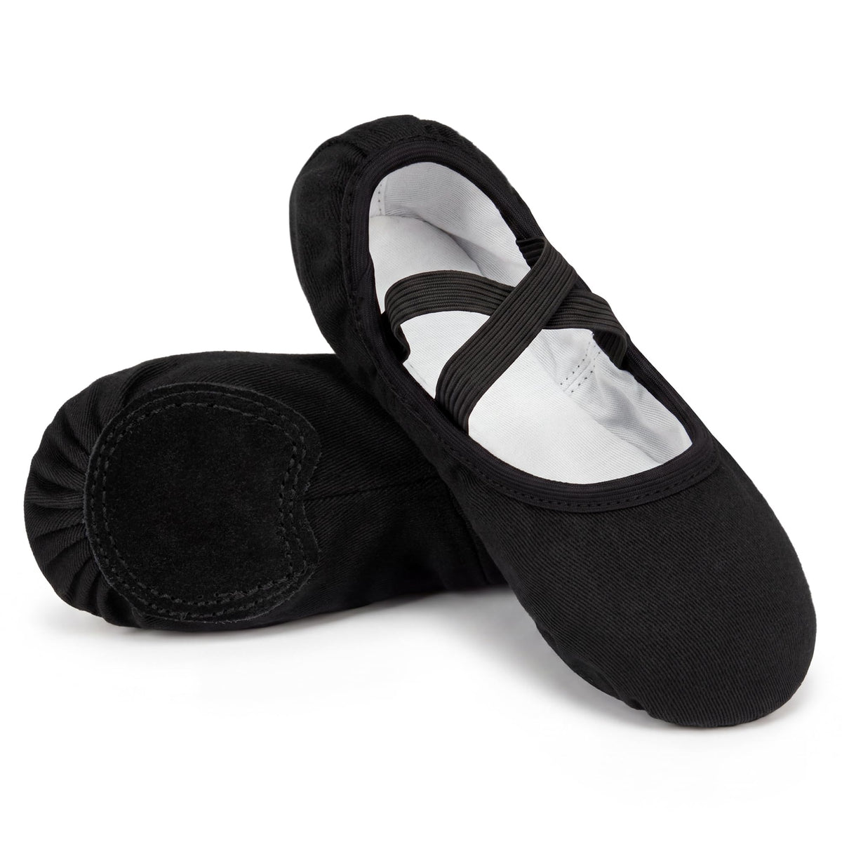Stelle Ballet Shoes Toddler Slippers Highly Elastic Canvas Girls