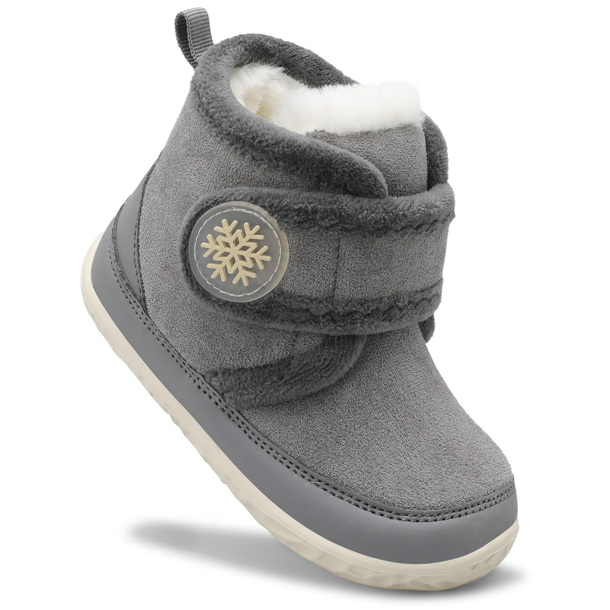 Scurtain Toddler Slippers Girl Boy House Shoes Baby Fuzzy Winter Boots