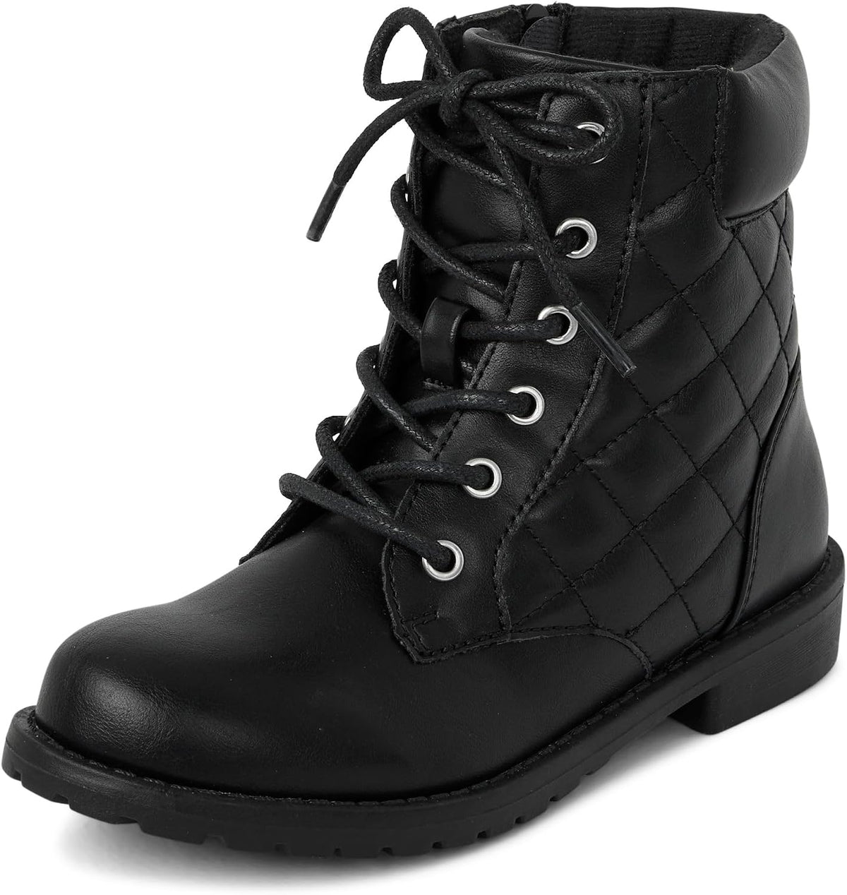 The Children's Place Girls' Girls Lace Up Combat Boots