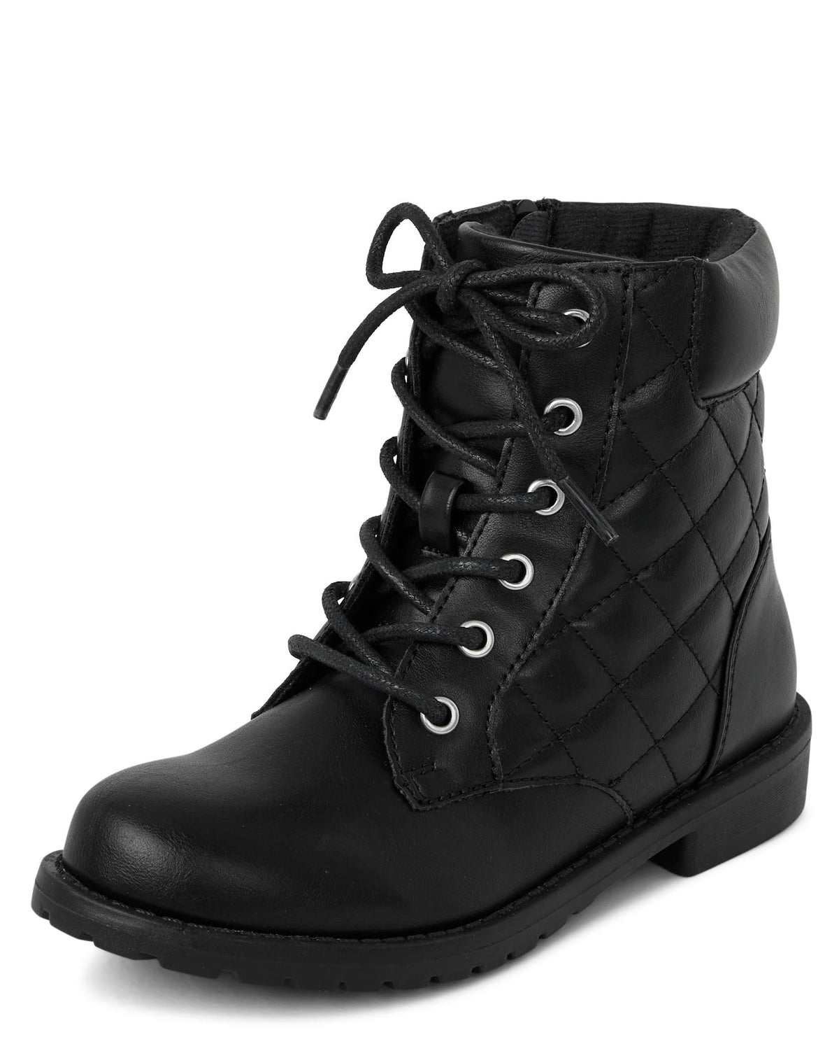 The Children's Place Girls' Girls Lace Up Combat Boots