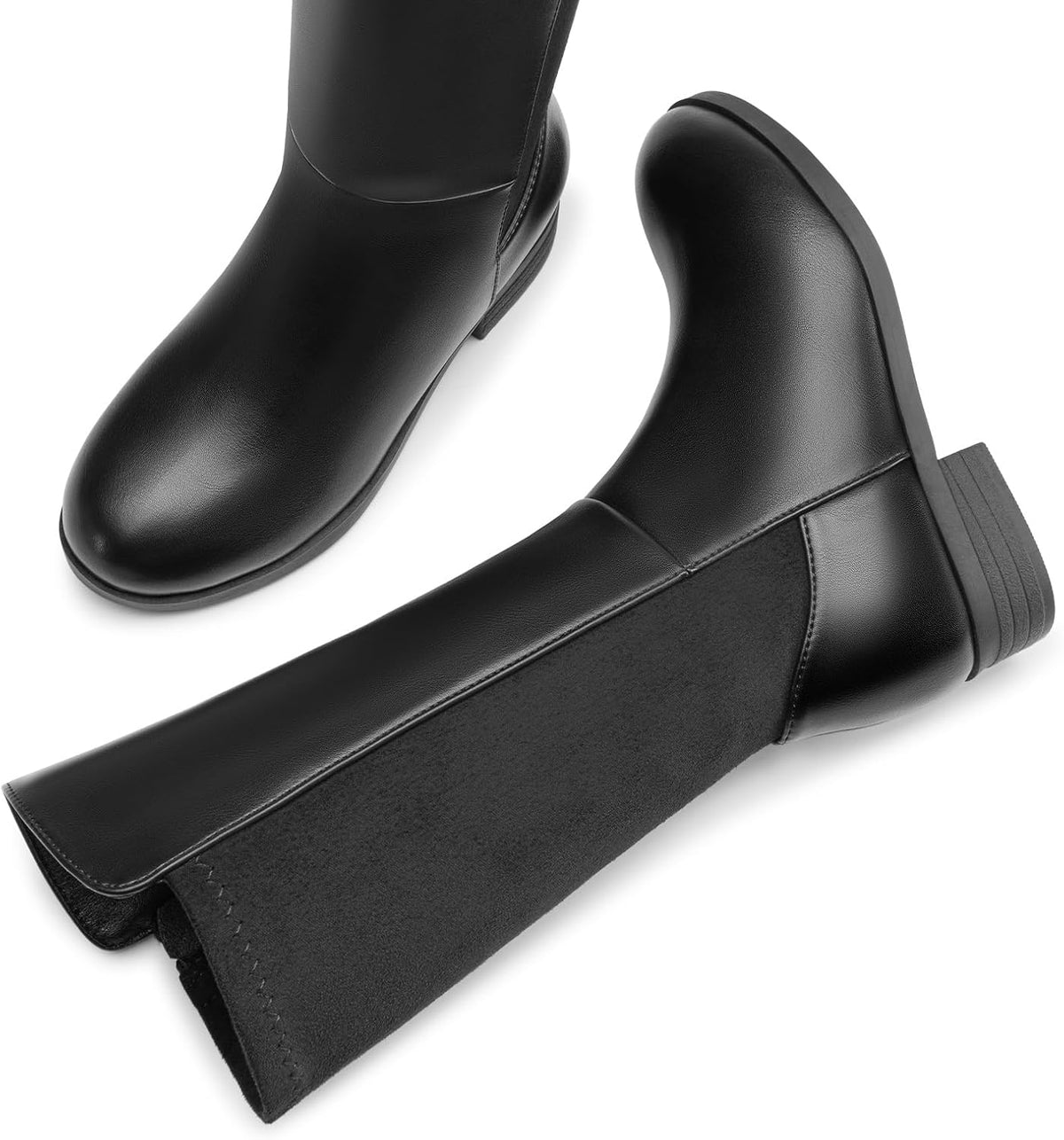 Athlefit Girls Knee High Boots Kids Fall Waterproof Boots