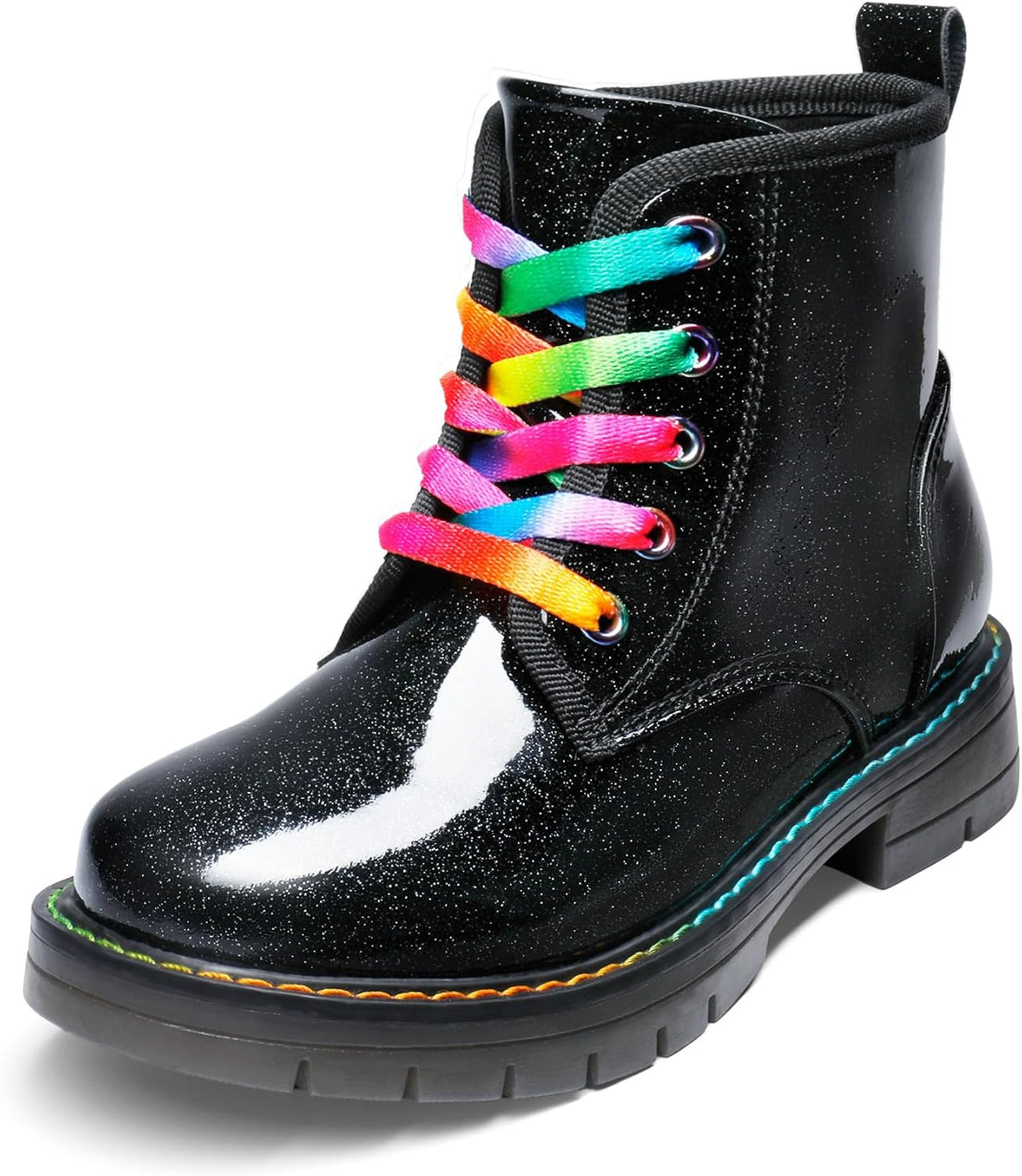 DREAM PAIRS Girls Combat Ankle Boots Shoes