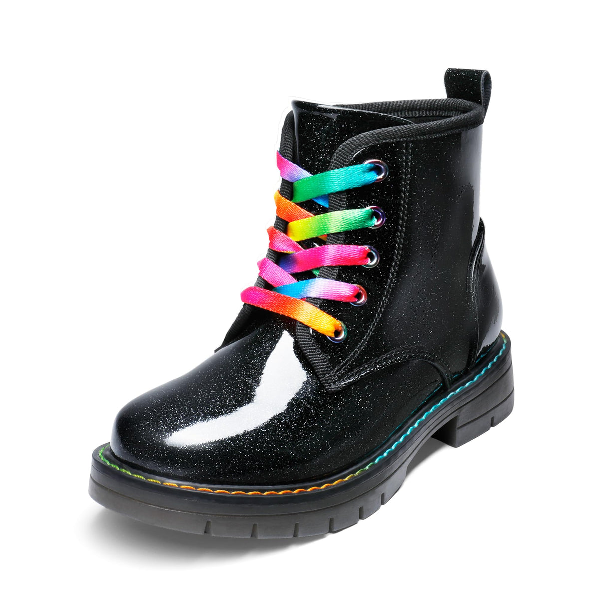 DREAM PAIRS Girls Combat Ankle Boots Shoes