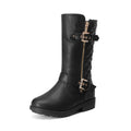 DREAM PAIRS Girls Riding Knee High Boots