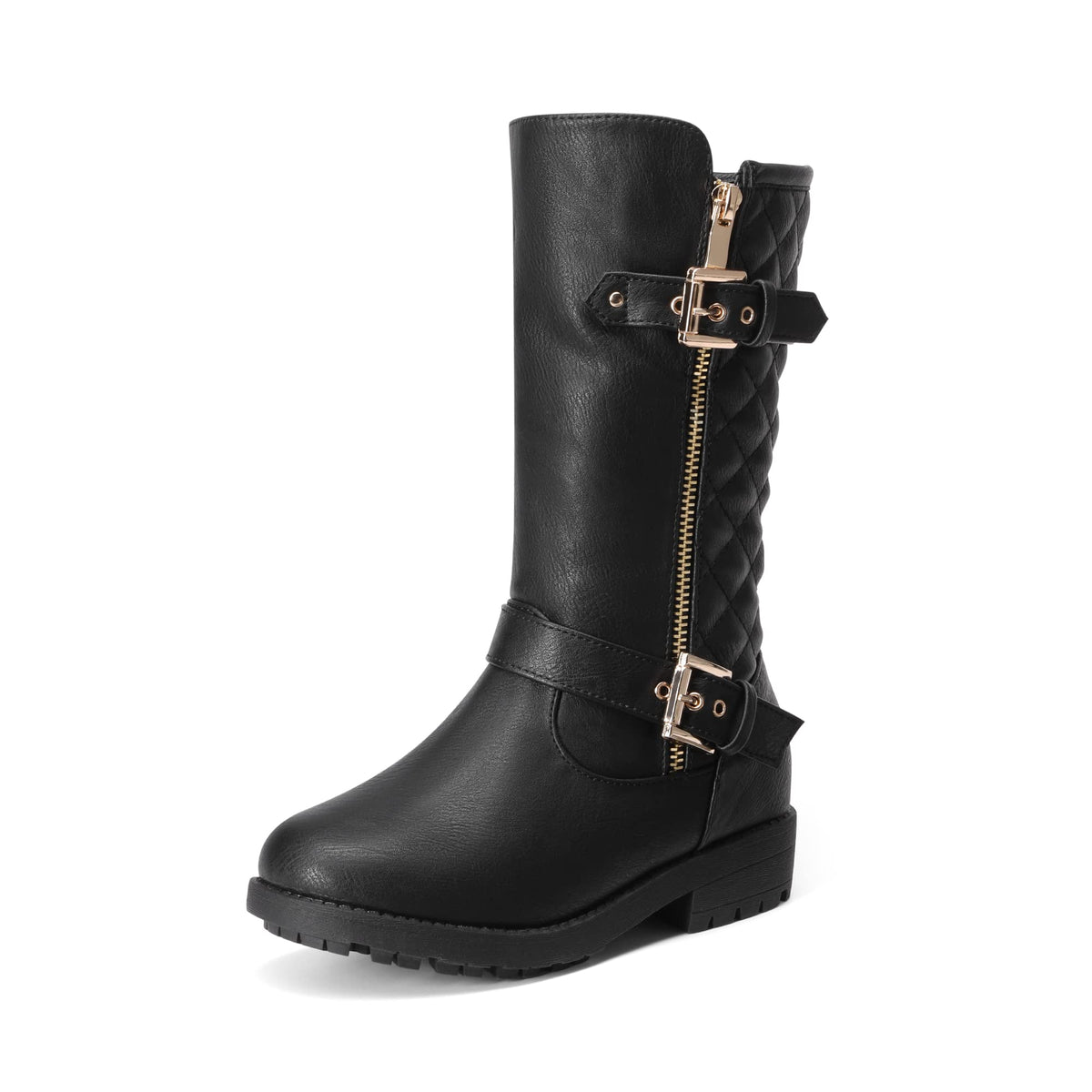 DREAM PAIRS Girls Riding Knee High Boots