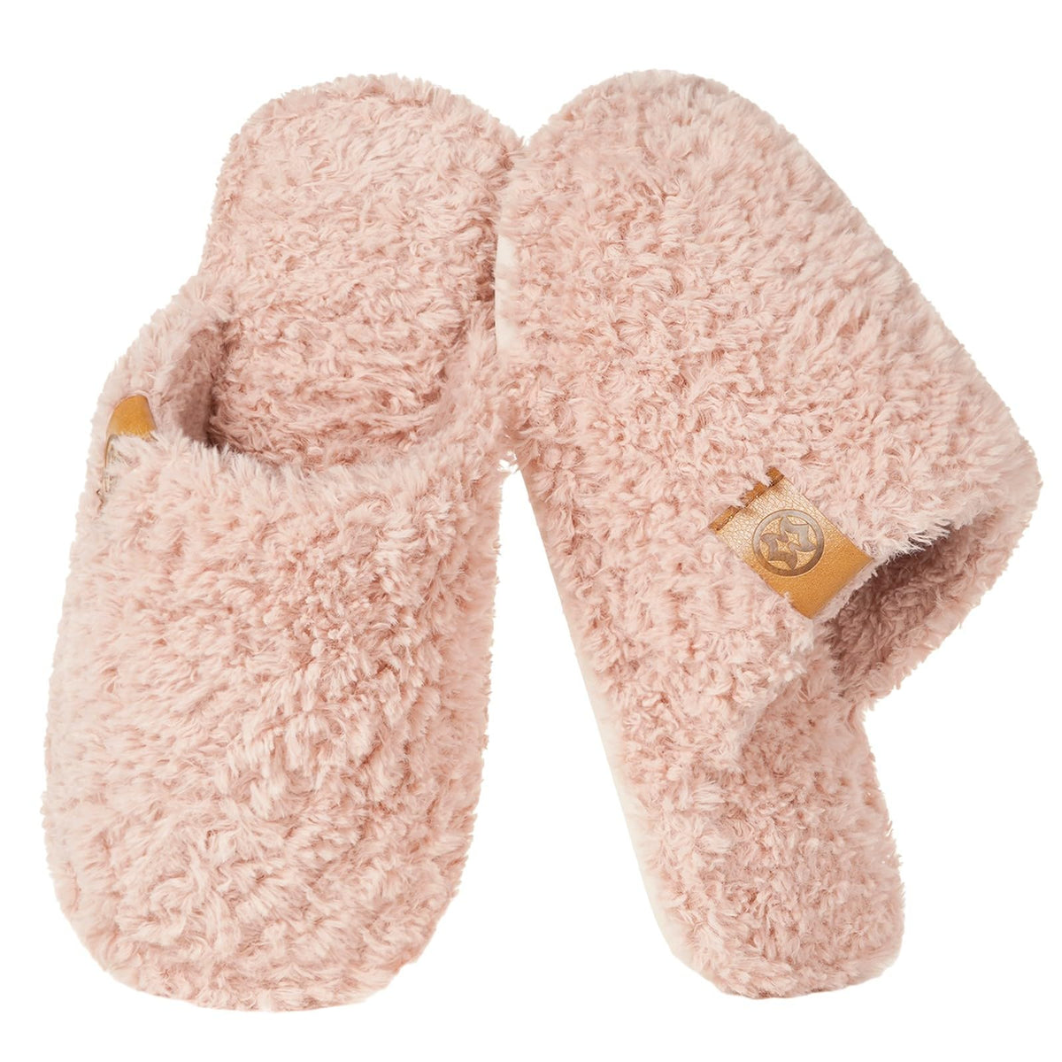 Dokela Fuzzy Kids Slippers Girls Boys Cozy House Slippers
