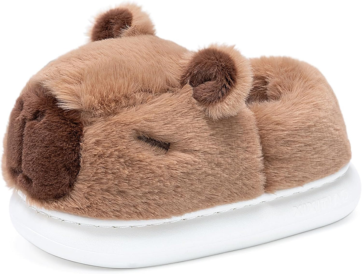 Cute Capybara Slippers for Kids Toddler Girls Boys