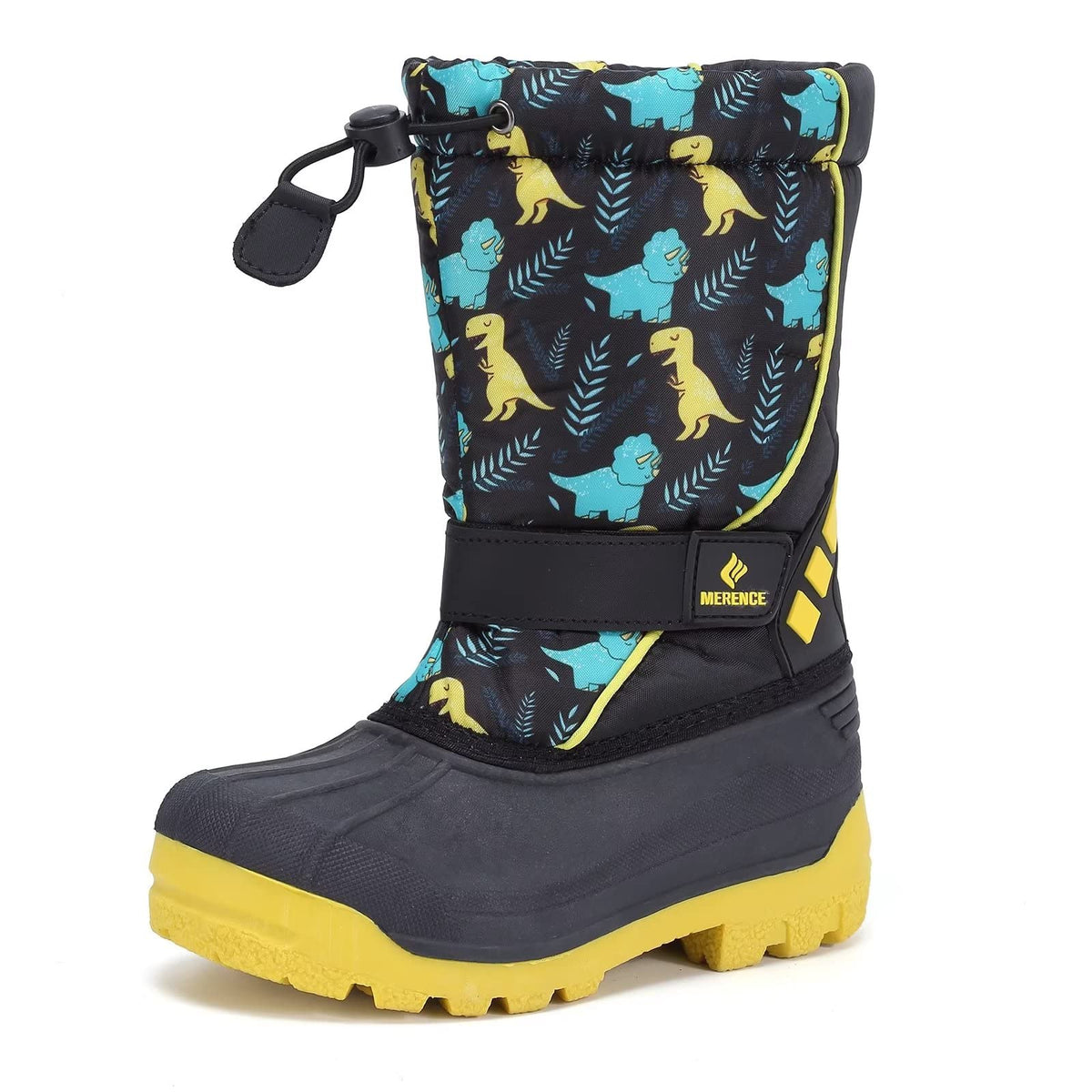 CIOR Kids Waterproof Winter Snow Boots,Warm Fur Lined