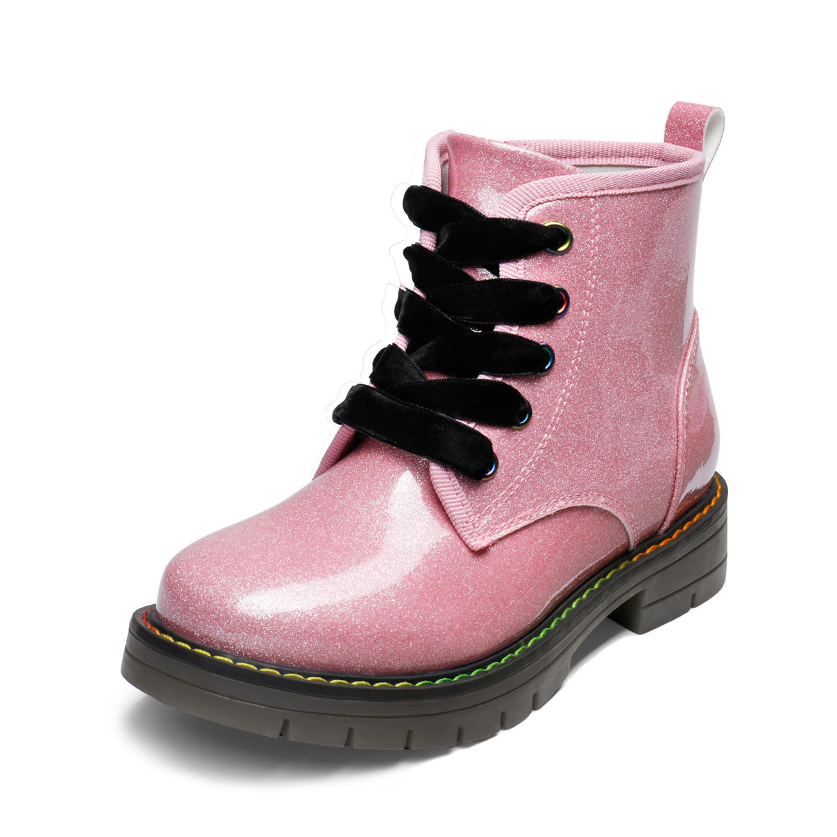 DREAM PAIRS Girls Combat Ankle Boots Shoes