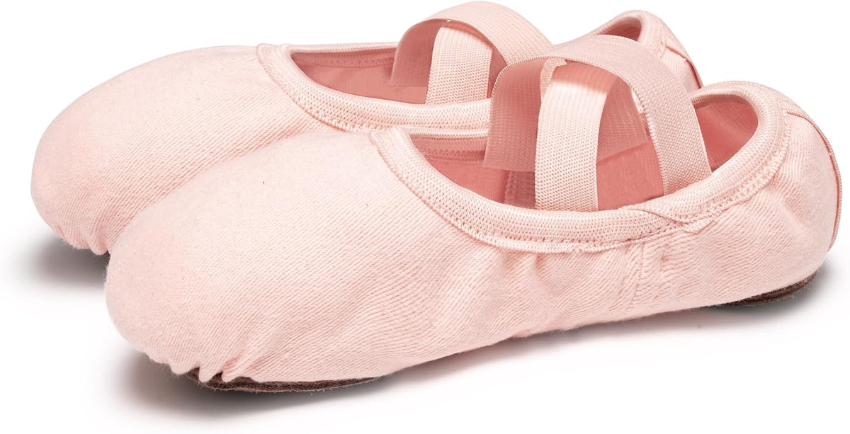 Stelle Ballet Shoes Toddler Slippers Highly Elastic Canvas Girls