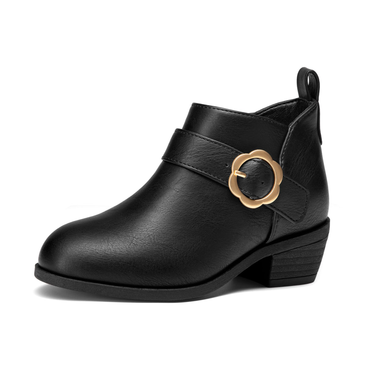 Athlefit Little Girls Ankle Boots Toddler Fashion Dress Boots