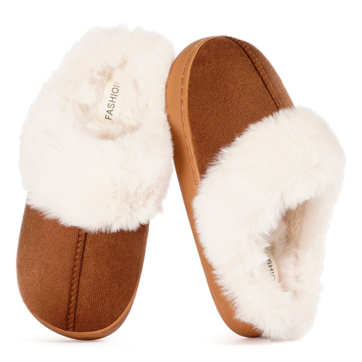 Dokela Kids Slippers Girls Boys Fuzzy Slippers House Shoes