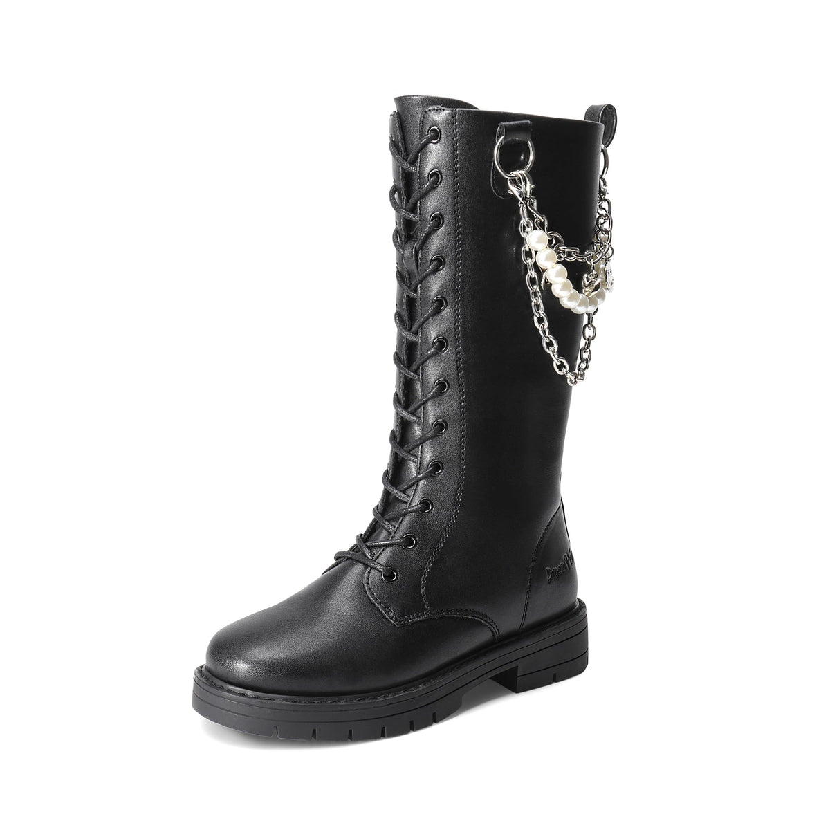 DREAM PAIRS Girls Riding Knee High Boots