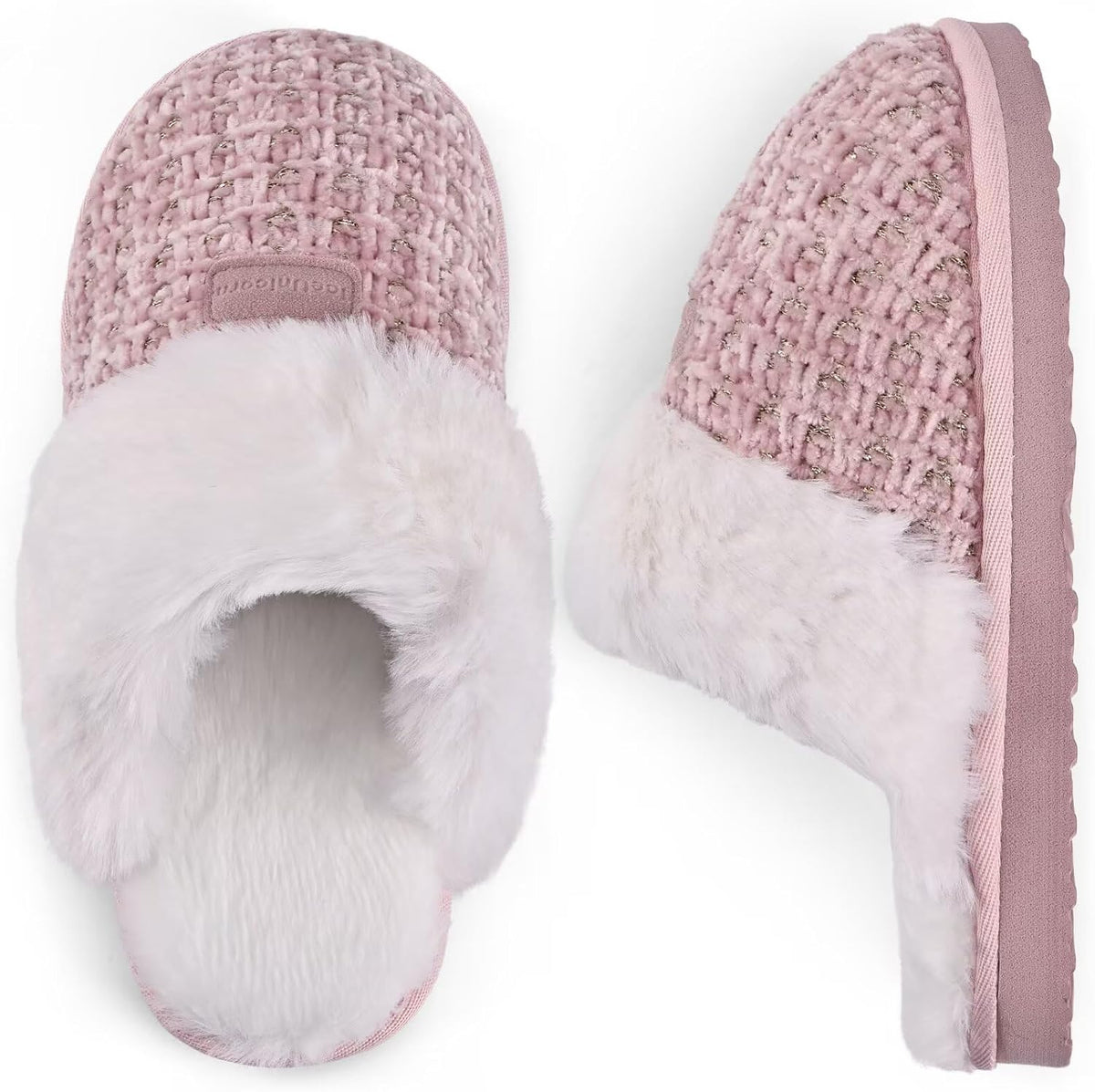 IceUnicorn Kids Slippers Girls Boys Fuzzy House Shoes Bedroom Slides