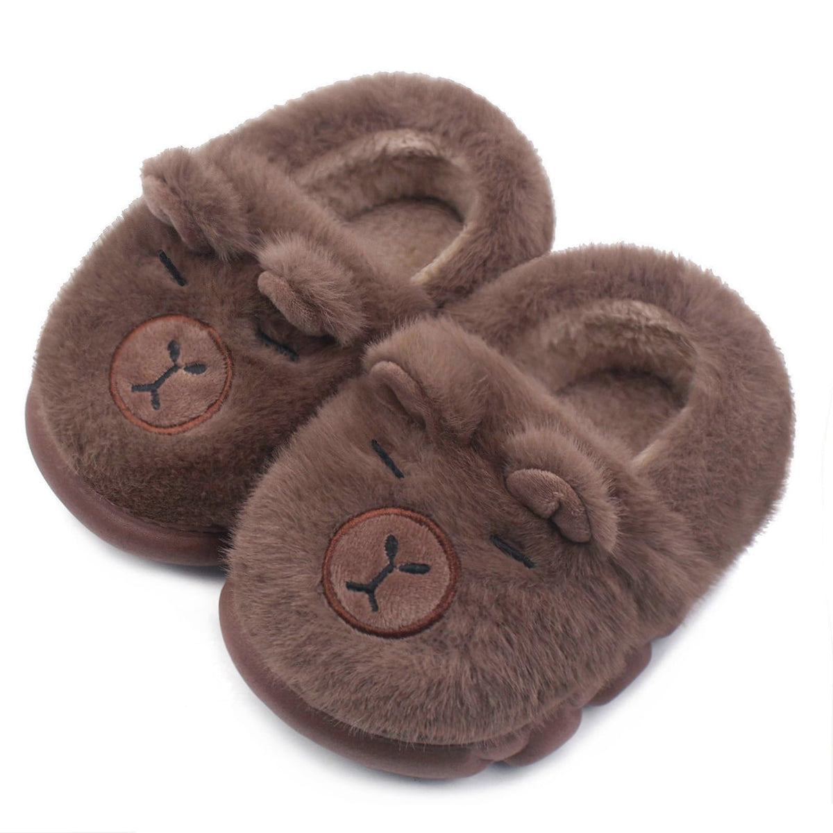 Kids Slippers Girls Boys House Shoes Plush Animal Capybara Slippers Toddler