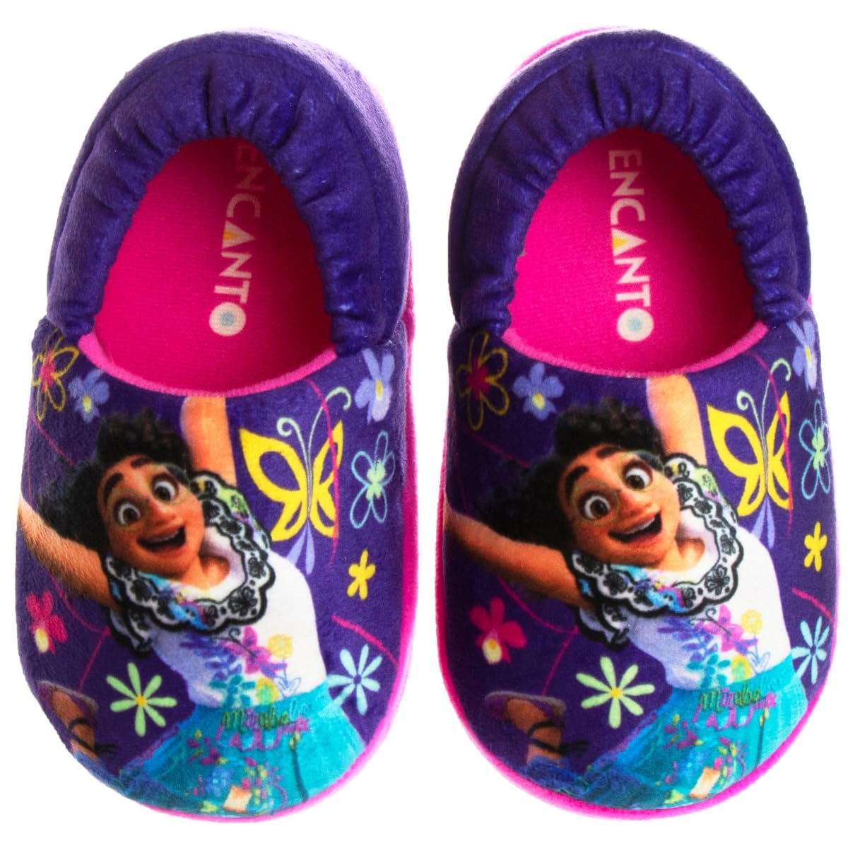 Disney Princess Encanto Little Mermaid Slippers for Girls Kids House Shoes